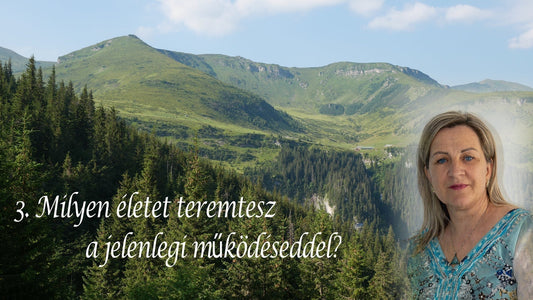 3. Milyen életet teremtesz a jelenlegi működéseddel?
